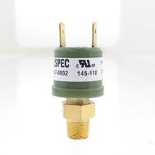 Non Adjustable Pressure Switch 165/200psi 1/8"