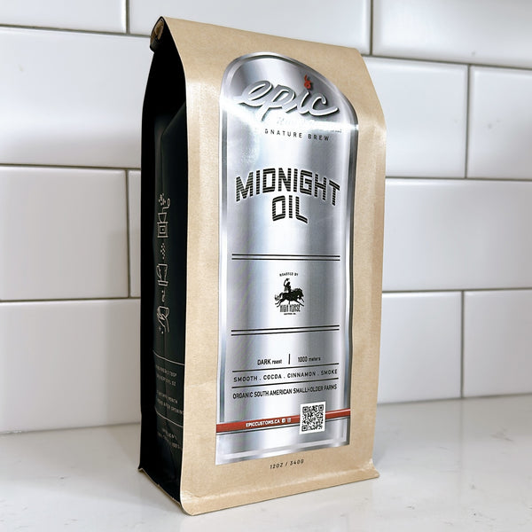 Epic Midnight Oil Dark Roast Coffee
